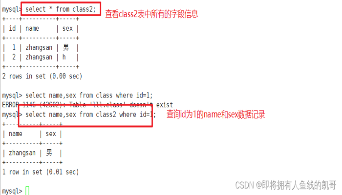 MySQL basic operation command of database MySQL basic operation command of database-图片10